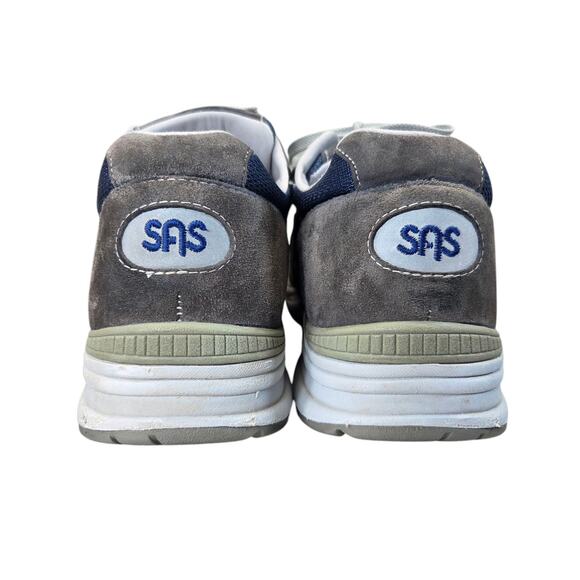 SAS Journey Tour Leather Mesh Walking Men Shoes Size 13.5 S Gray/Blu Walking - Picture 8 of 14